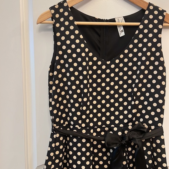 Pink owl polkadot dress from ModCloth. Never worn - Picture 2 of 4